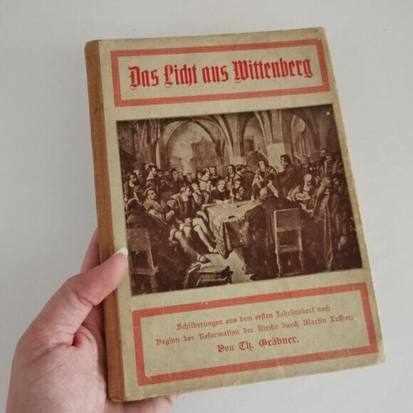 1910s German Lutheran Church Book Das Licht Aus Wittenberg Theodore Graebner - Picture 2 of 9